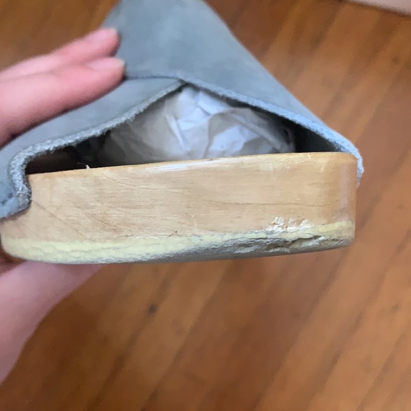 No.6 Suede Frida Flat Clog - Picture 9 of 16